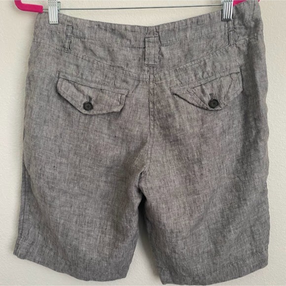 Ann Taylor 100% Linen Shorts 6 - Picture 6 of 6
